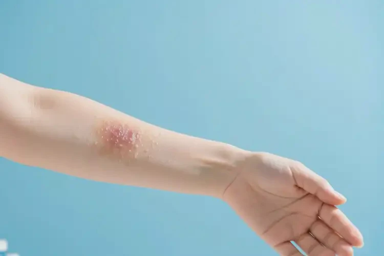 女性手臂出现湿疹可不可以根治(图2)
