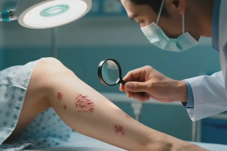 女性小腿经常长湿疹可不可以根治(图2)