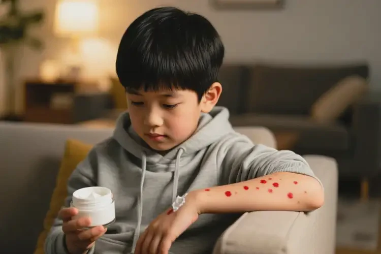 小学生手臂上有湿疹可不可以根治(图2)
