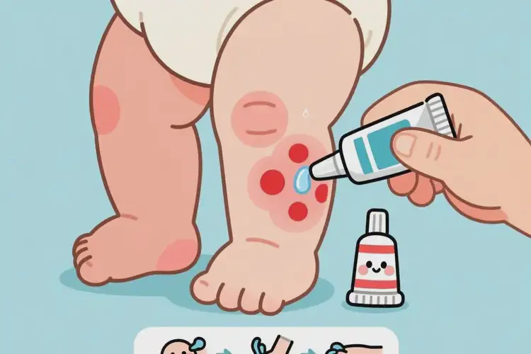 婴儿小腿有湿疹可以治好吗(图3)