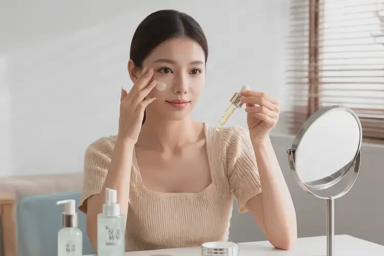 女性脚上偶尔长湿疹可不可以根治(图1)