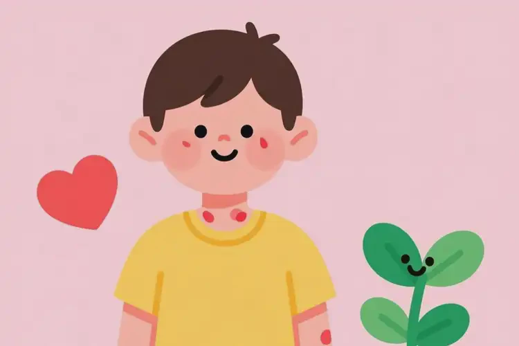 小学生脖子上出湿疹可不可以根治(图2)