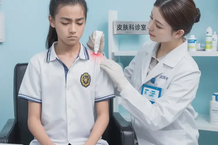 中学生脖子经常起湿疹可不可以根治(图3)