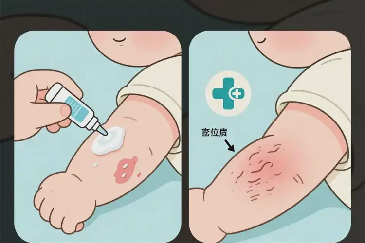 婴儿手臂出湿疹可以治好吗(图4)