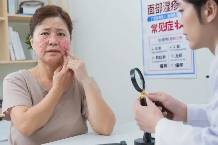 产妇面部容易起湿疹可不可以根治(图4)