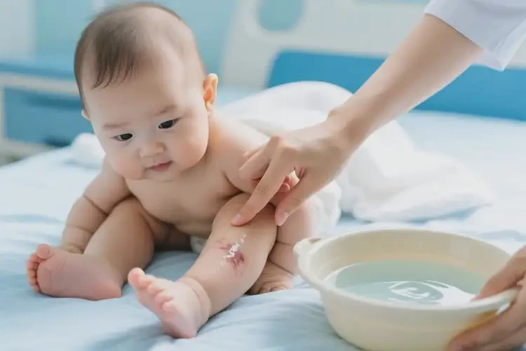 宝宝小腿出现湿疹可不可以根治(图1)