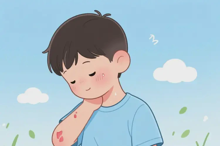 小学生脖子上出湿疹可不可以根治(图4)