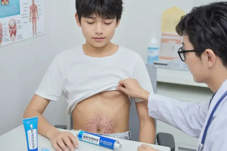 大学生肚子偶尔长湿疹可不可以根治(图4)