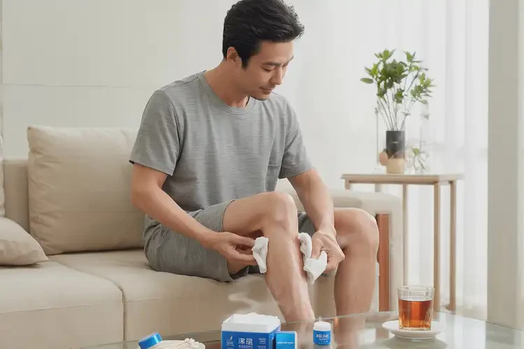 男人小腿经常起湿疹能不能根治(图1)
