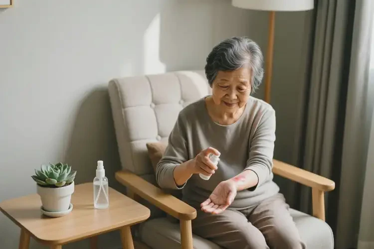 老年人身上容易起湿疹可不可以根治(图1)