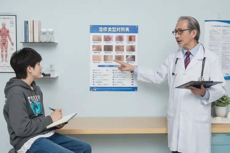 大学生屁股上出湿疹不管它会自己痊愈吗(图2)