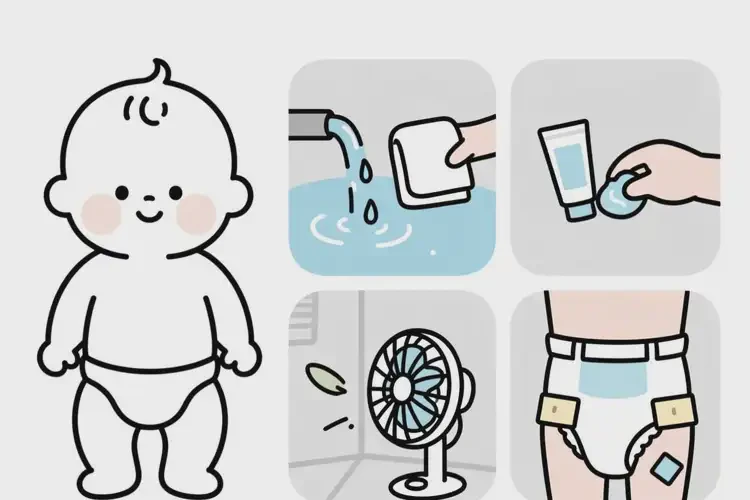 婴幼儿肛周起湿疹可以治好吗(图1)