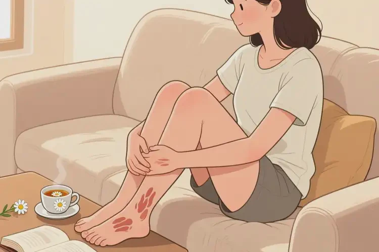女性四肢起湿疹可不可以根治(图1)