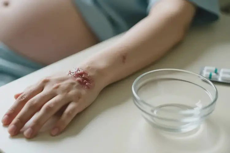 产妇手臂上出现湿疹可不可以根治(图3)