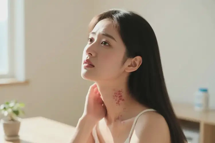 女性脖子上有湿疹可不可以根治(图4)
