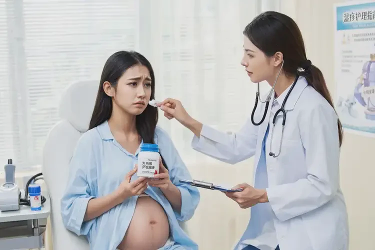 产妇面部容易起湿疹可不可以根治(图2)