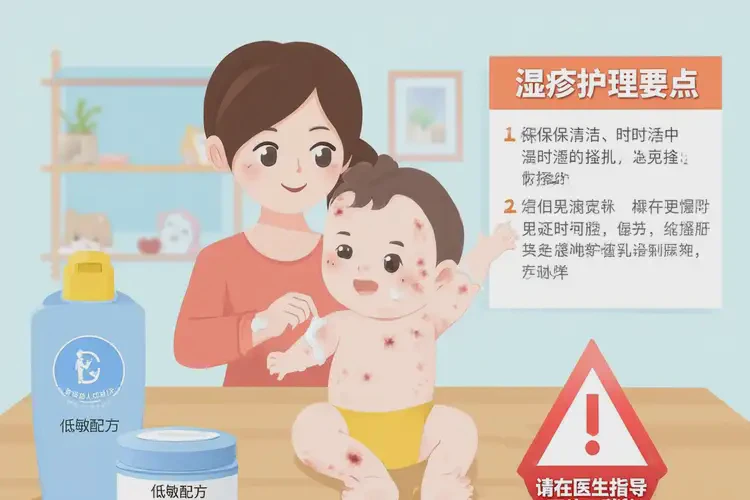 宝宝四肢偶尔起湿疹可不可以根治(图4)