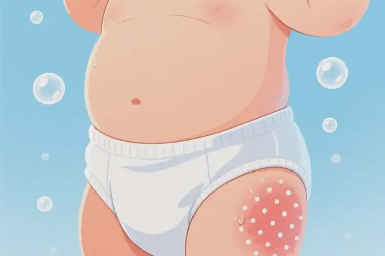 婴儿屁股出湿疹可以治好吗(图1)