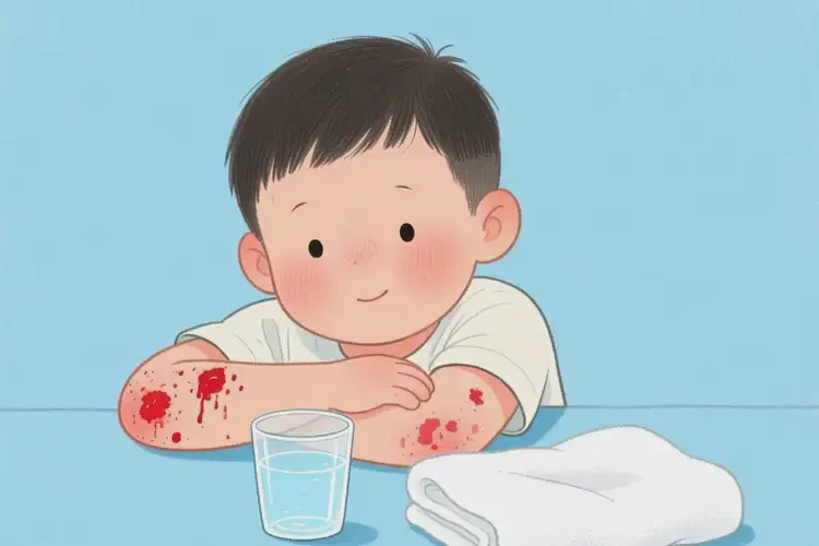 小学生手臂起湿疹可不可以根治(图4)