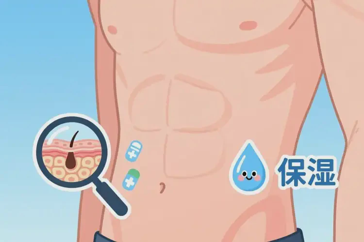 青年人肚子偶尔起湿疹可不可以根治(图4)