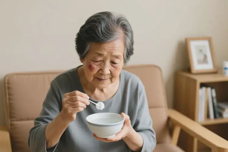 老年人面部经常起湿疹可不可以根治(图1)