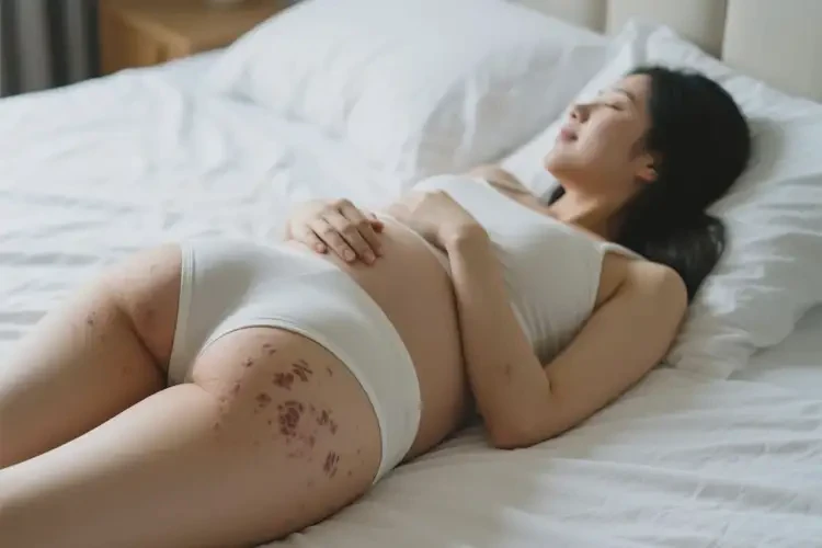 产妇屁股上容易起湿疹可以治好吗(图2)