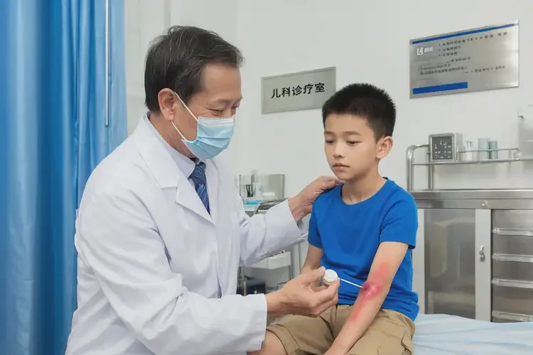 小孩面部出现湿疹能彻底自愈吗(图2)
