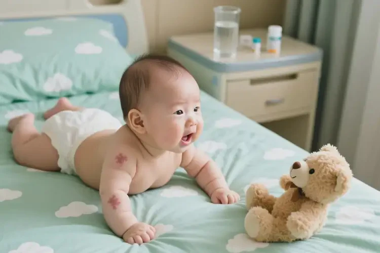 婴幼儿面部出现湿疹可以治好吗(图1)