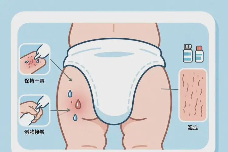 婴幼儿屁股上有湿疹可以治好吗(图2)