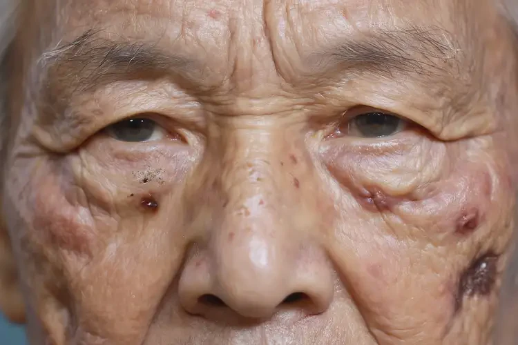老年人面部长湿疹可不可以根治(图4)