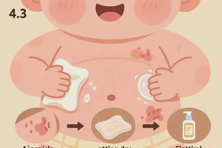 婴幼儿肚子上容易起湿疹可以治好吗(图3)