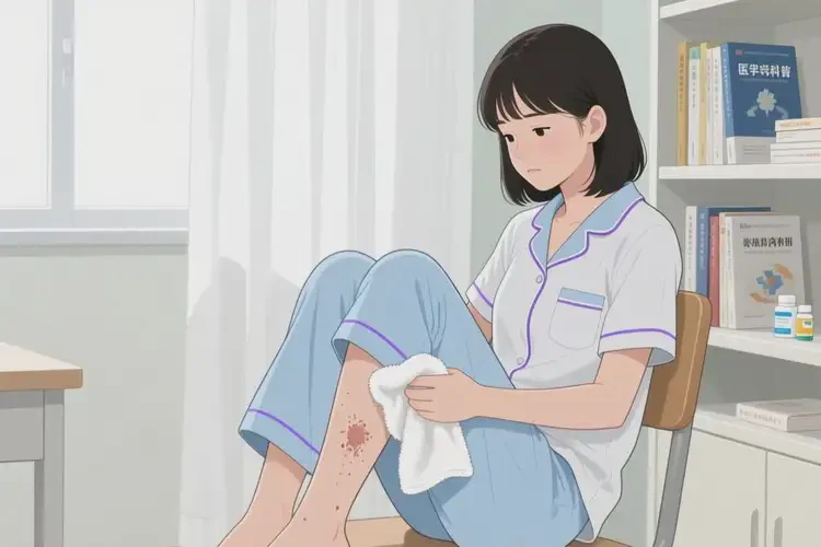 大学生大腿有湿疹可不可以根治(图1)