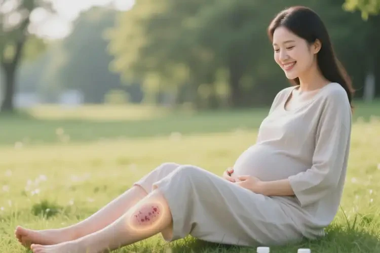 孕妇小腿上容易起湿疹可不可以根治(图1)
