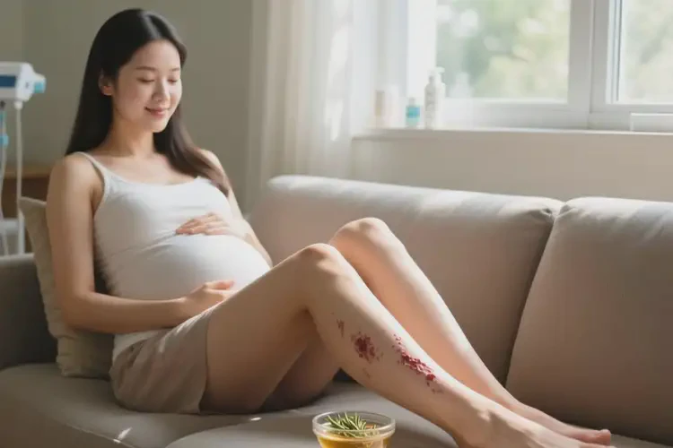 产妇小腿有湿疹可以治好吗(图3)