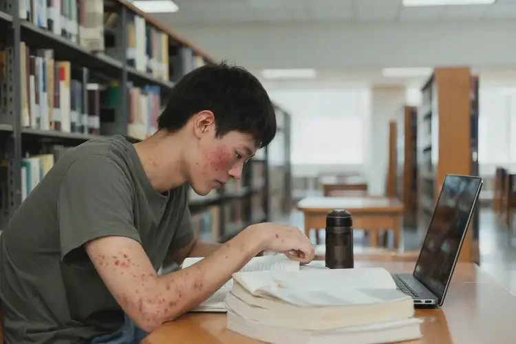 大学生全身经常起湿疹可不可以根治(图4)