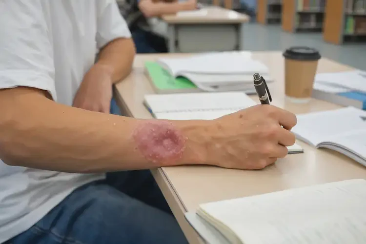 大学生四肢起湿疹可不可以根治(图4)