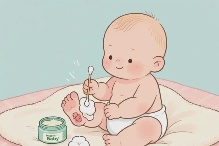 宝宝脚上出湿疹可以治好吗(图3)