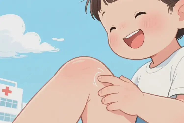 小孩大腿偶尔起湿疹可以治好吗(图3)
