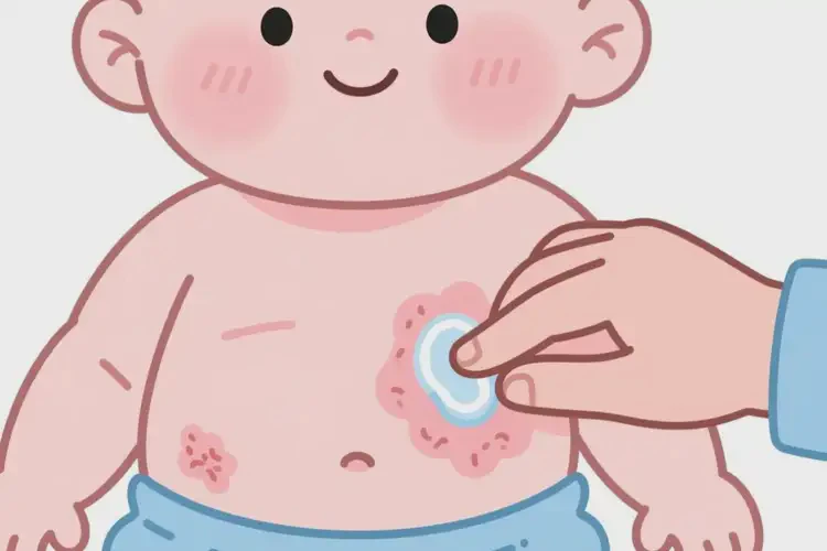 婴幼儿肚子上容易起湿疹可以治好吗(图4)