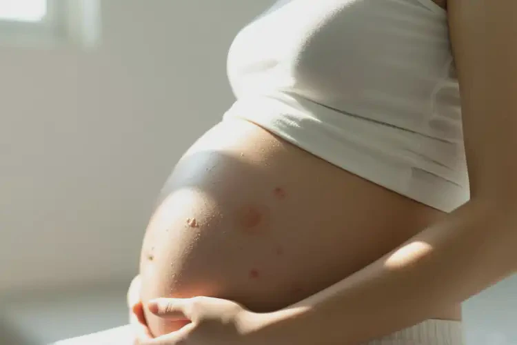 孕妇肚子上偶尔起湿疹可以治好吗(图3)