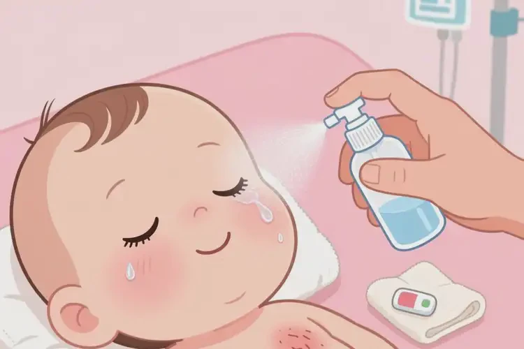 婴儿脸上出现湿疹可以治好吗(图2)