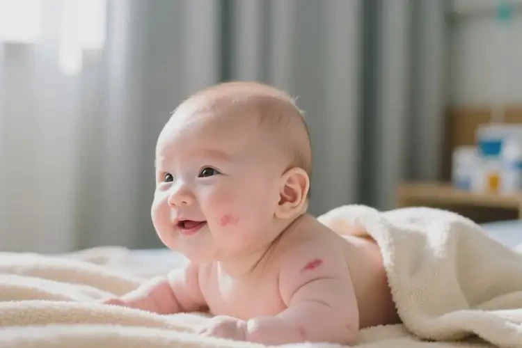 婴幼儿面部出现湿疹可以治好吗(图4)