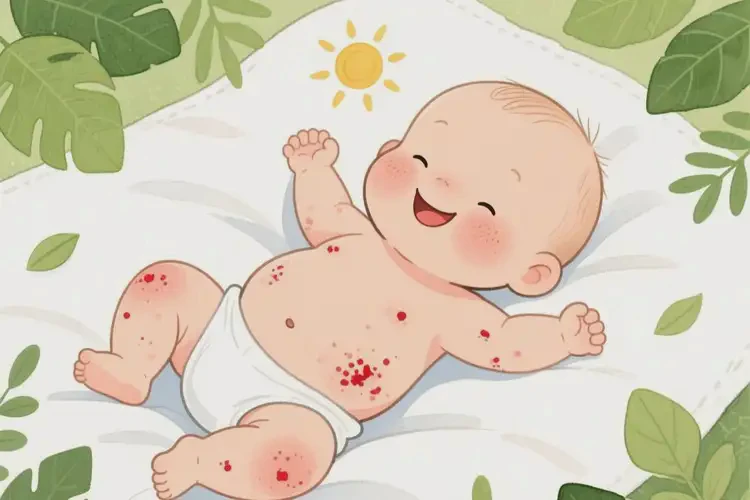 婴幼儿肚子上经常长湿疹可以治好吗(图4)