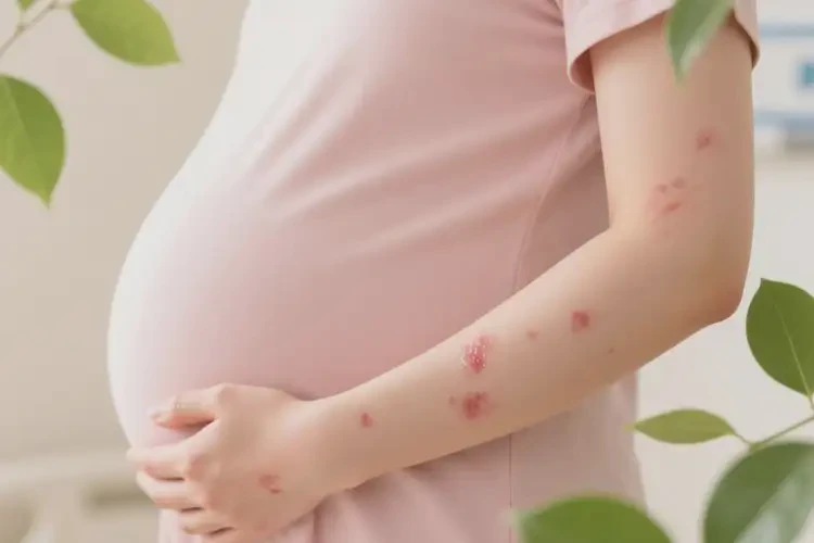 产妇手臂上出现湿疹可以治好吗(图4)