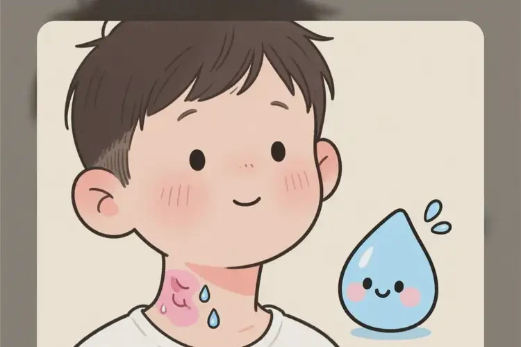 小学生脖子上容易起湿疹可不可以根治(图2)