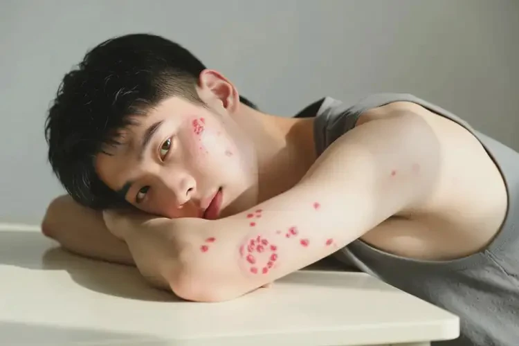 青年人手臂上偶尔起湿疹可不可以根治(图2)