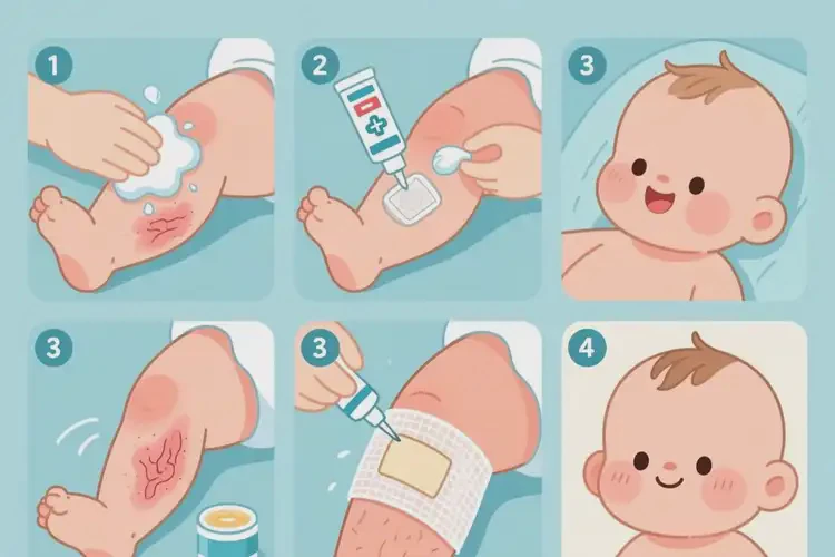 婴幼儿大腿上经常起湿疹可以治好吗(图3)