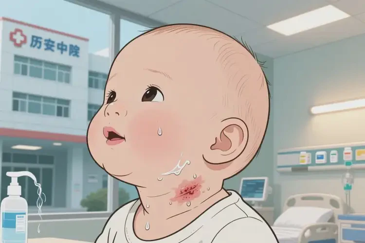 婴儿脖子容易起湿疹可以治好吗(图1)