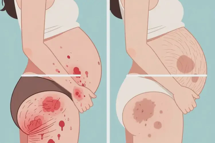孕妇屁股出现湿疹可以治好吗(图1)