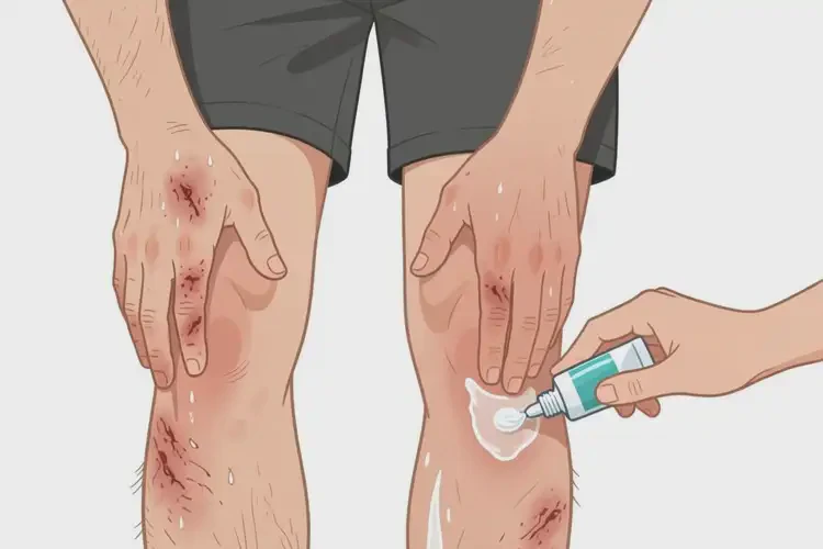男性四肢长湿疹可以治好吗(图2)